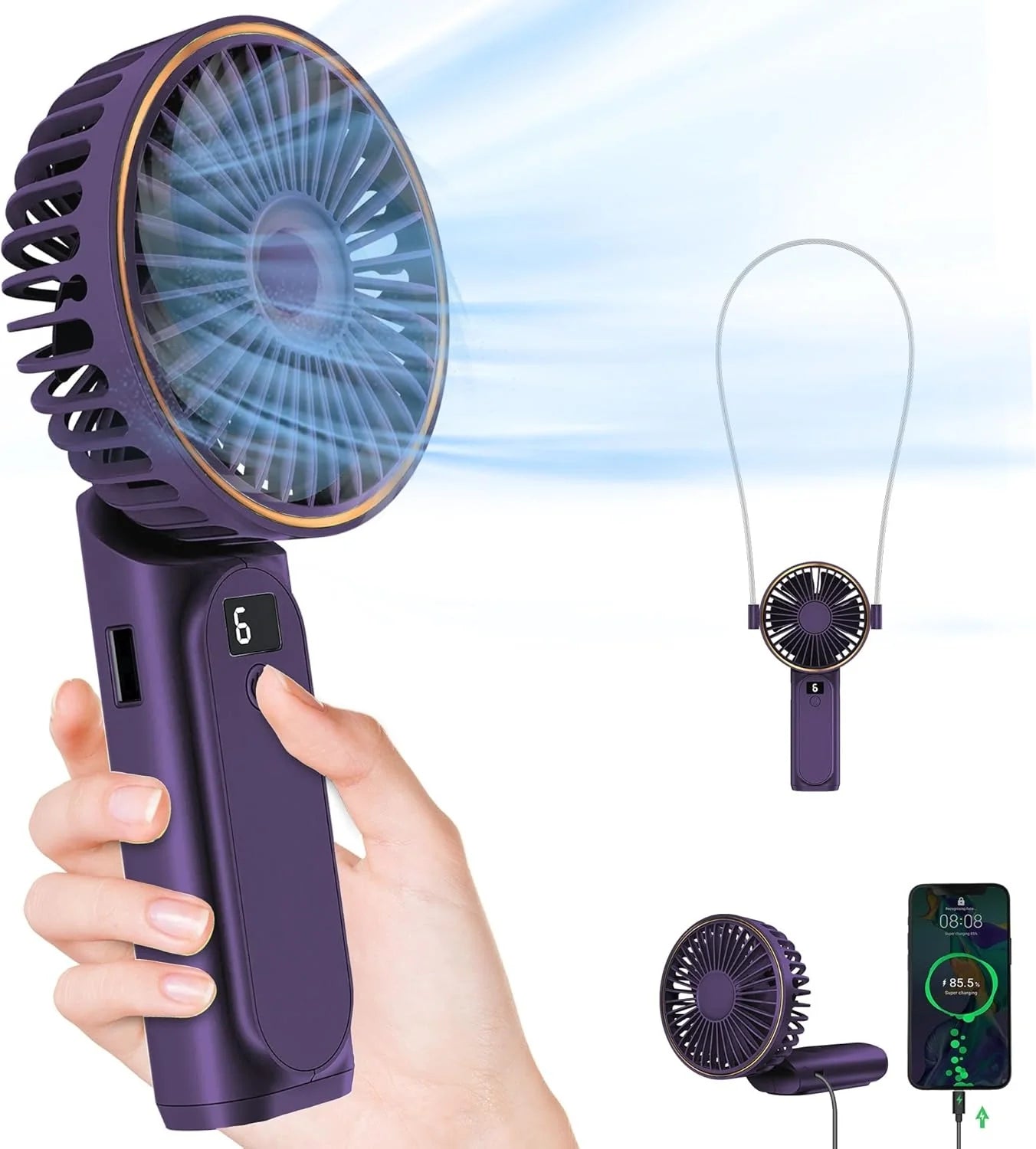 Handheld Fan Life12 , Buy 2 Get 1 Free, You Need to Add 3 Products to the Shopping Cart!