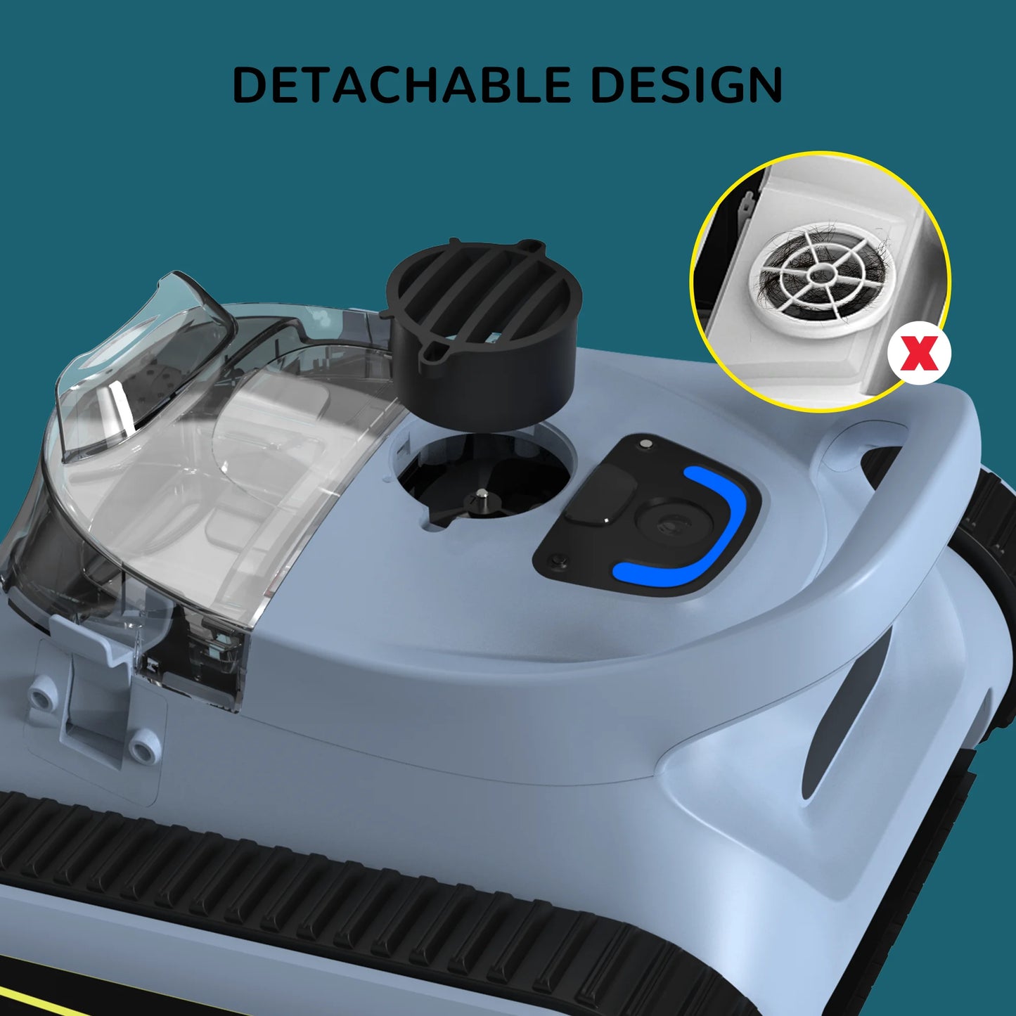 2024 Seal SE Cordless Robotic Pool Cleaner, 16.8 X 15.6 X 9.8 In, Pools up to 1640 SQ FT