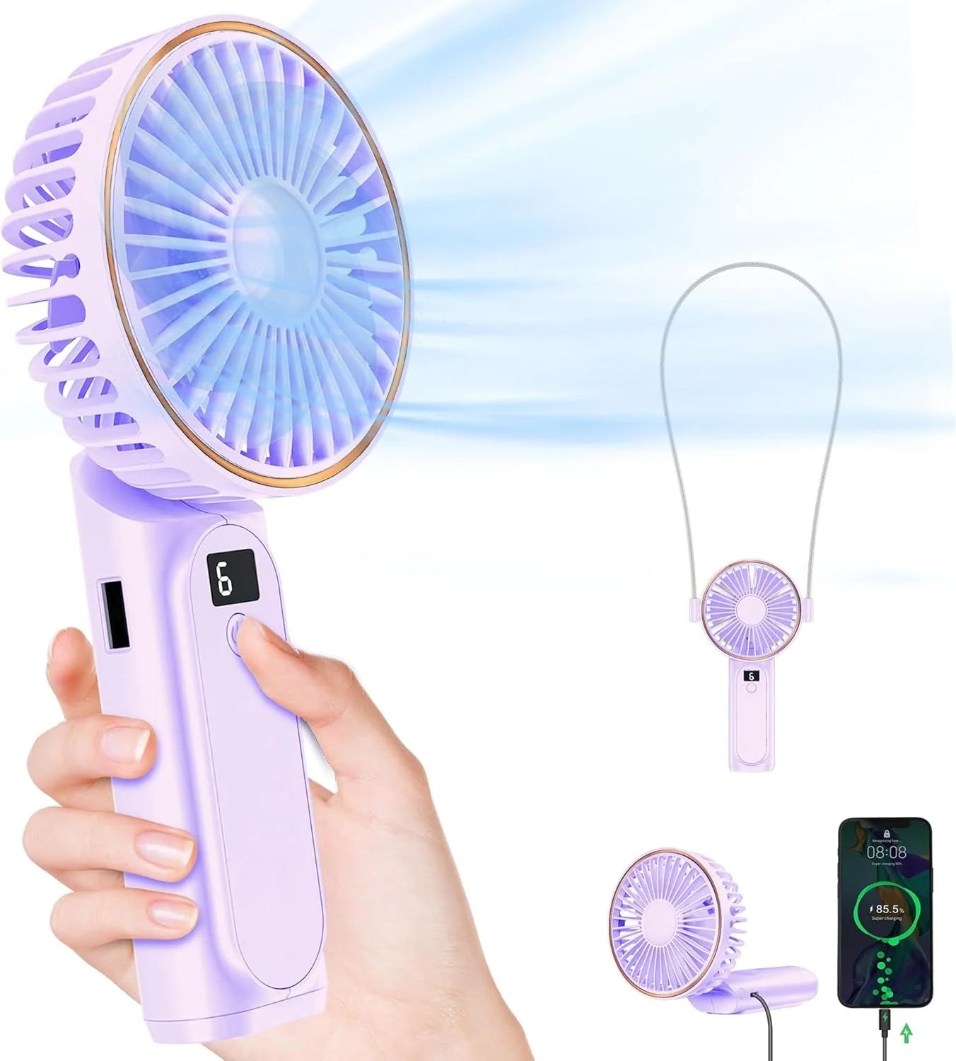 Handheld Fan Life12 , Buy 2 Get 1 Free, You Need to Add 3 Products to the Shopping Cart!