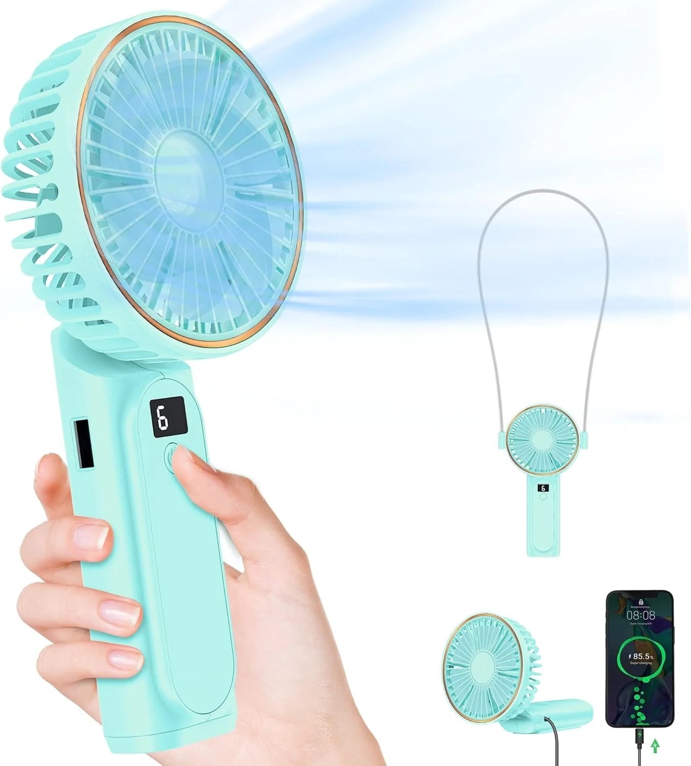 Handheld Fan Life12 , Buy 2 Get 1 Free, You Need to Add 3 Products to the Shopping Cart!