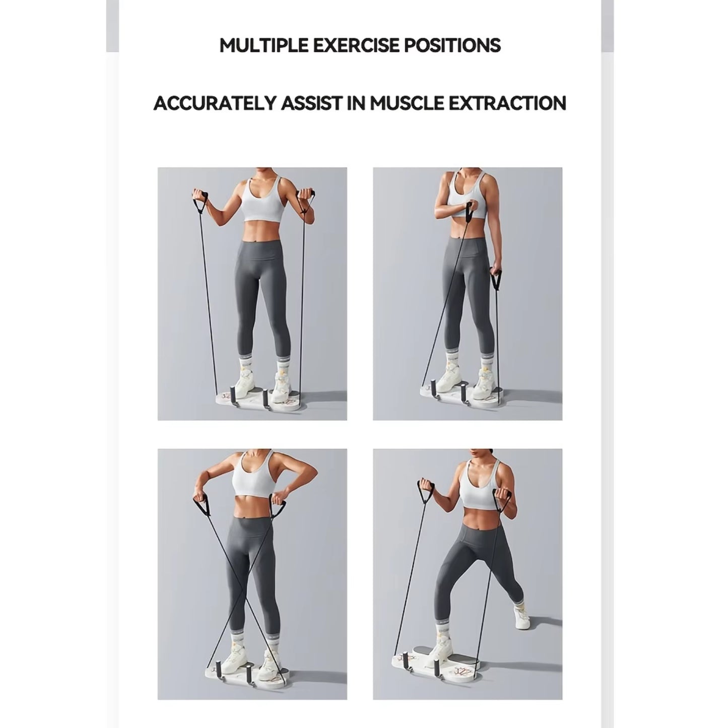 Fitness Push-Up Board with Timer - Professional Muscle Training Equipment for Home Workouts