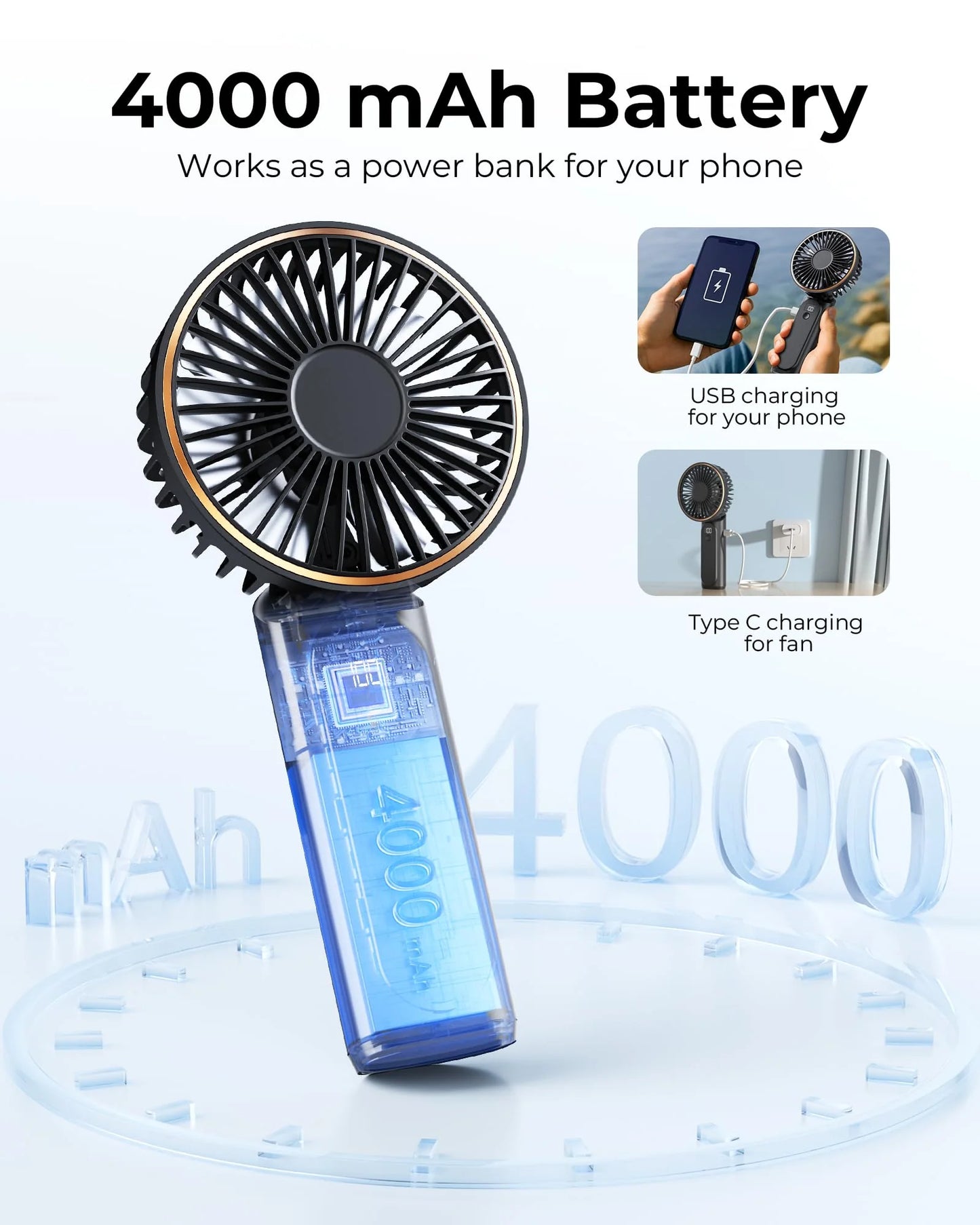 Handheld Fan Life12 , Buy 2 Get 1 Free, You Need to Add 3 Products to the Shopping Cart!