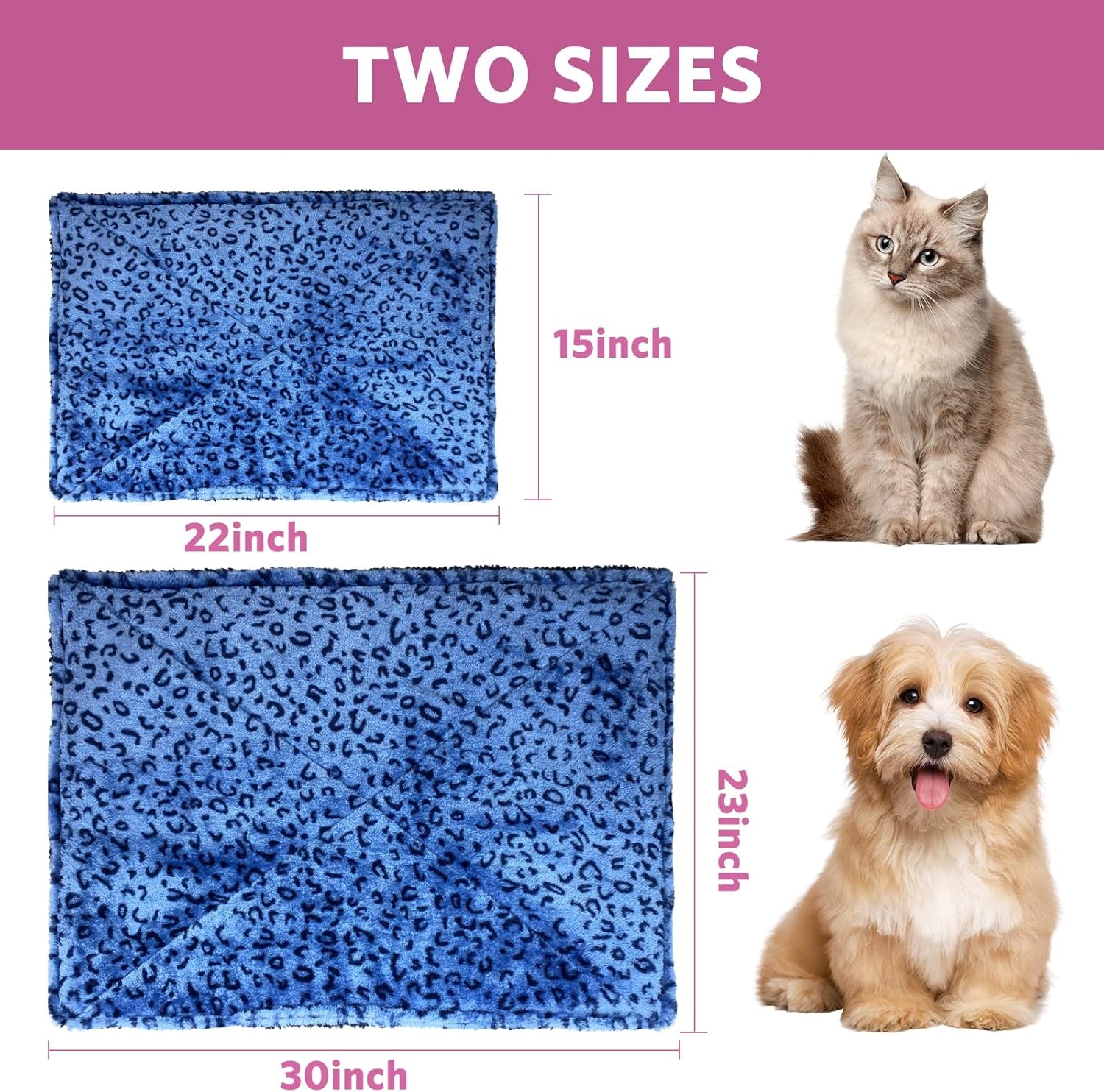 Self Warming Cat Bed, Super Soft Dog Bed, Self Heating Cat Pad