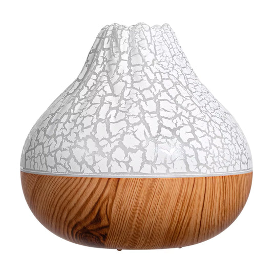 1Pc 300ML USB Air Humidifier Small Volcano Humidifier with Colorful Night Lights, Simulation Colorful Flame Humidifier