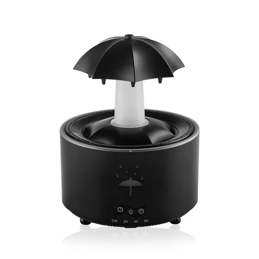 Creative Umbrella Water Drop Air Humidifier and Aromatherapy Diffuser with Colorful Lighting